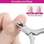 CGBE Cuticle Clipper Professional Cuticle Trimmer Remover Tools, Non-slip - Image 3