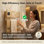 Electric Towel Warmer, Heated Towel Rack - Image 8