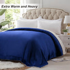 KAWAHOME Sherpa Fleece Queen Size Blanket - Image 5