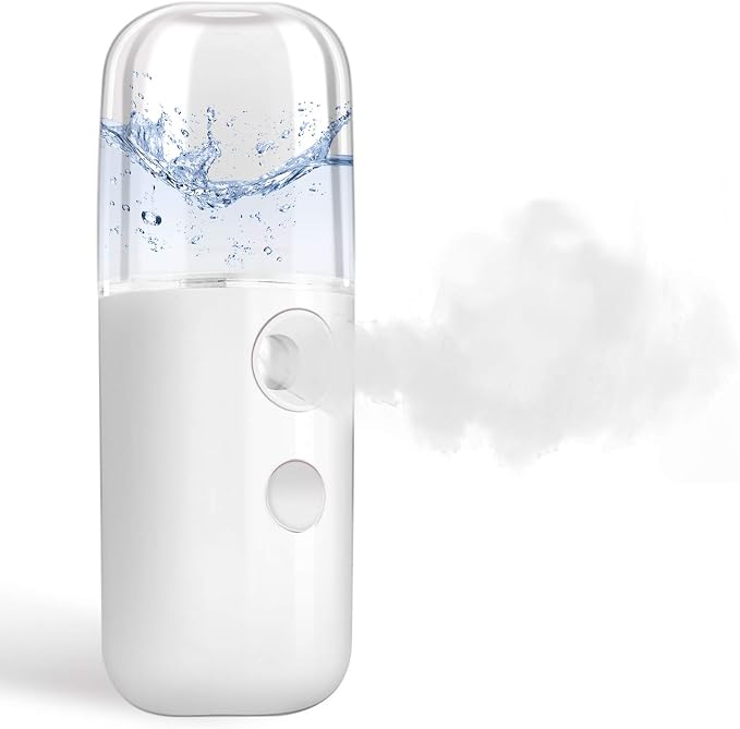 GIVERARE Nano Facial Steamer, Handy Mini Mister, USB Rechargeable Mist Sprayer by GIVERARE