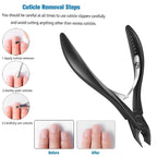 FERYES Cuticle Cutters 1/2 Jaw - Image 2