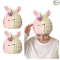 Animal Hair Drying Towel Cap for Kids, Absorbent Quick Girls Boys Hair Drying by Nawpheki