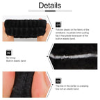 WHAVEL 6PCS Spa Headband and Wristbands Set, Face Wash Headband Wrist Bands - Image 6