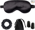 Silk Satin Sleeping Eye Mask, Soft Breathable Blackout Eyeshade Eye Cover by LCBD