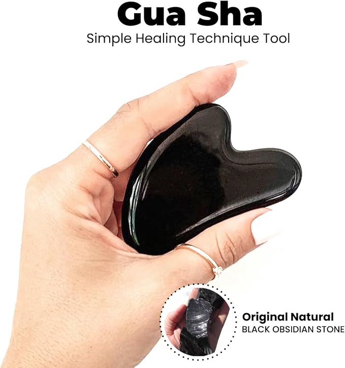 ROSELYNBOUTIQUE Gua Sha Facial Tools & Face Roller Original Face Massager - Image 4