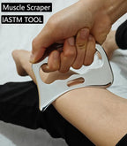 4 in 1 Muscle Scraper Stainless Steel Gua Sha Massage Tool Set - Image 4