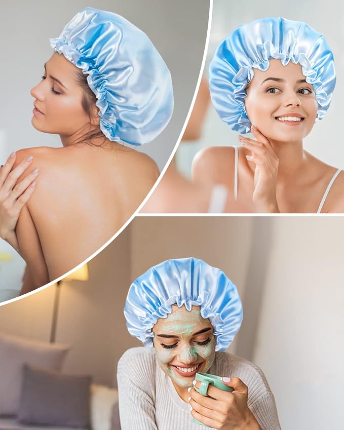 Aquior Shower Caps, Reusable Shower Cap - Image 6