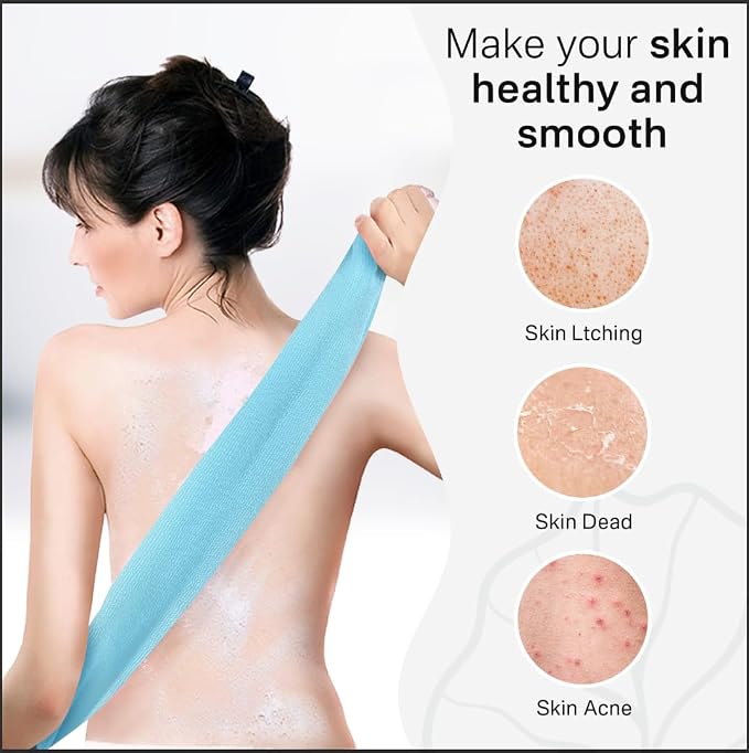 Yiclick 2PCS Exfoliating Washcloth Towel - Image 3