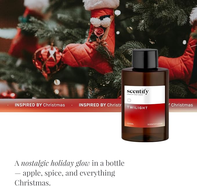 Scentify Holiday Twilight Aroma Oil Christmas Refill Scent - Image 4