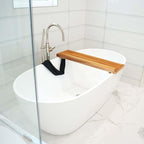 EcoDecors, 34 inch, Bath Tray for Tub, Bath Tub Tray Wood, Bathtub Table - Image 6