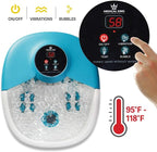 Medical king Foot Spa Massager - 5 in 1 Foot Bath Massager - Adjustable Heating - Image 3