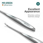 MR.GREEN Cuticle Pusher Dead Skin Remover Stainless Steel Manicure Tools - Image 5