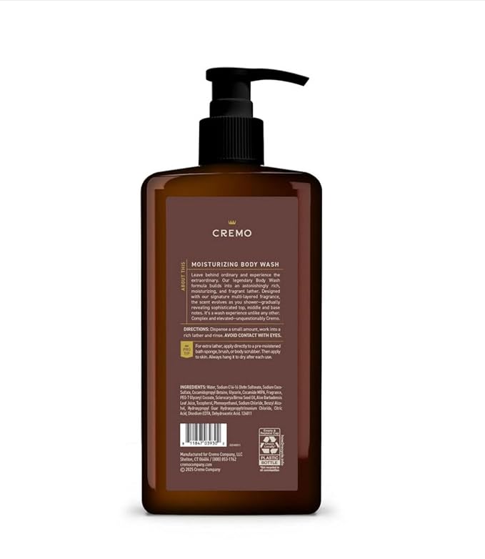 Cremo Rich-Lathering Casked Vanilla Body Wash - Image 7