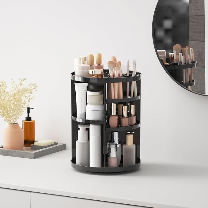 Jiavarry Rotating Makeup Organizer - Image 8