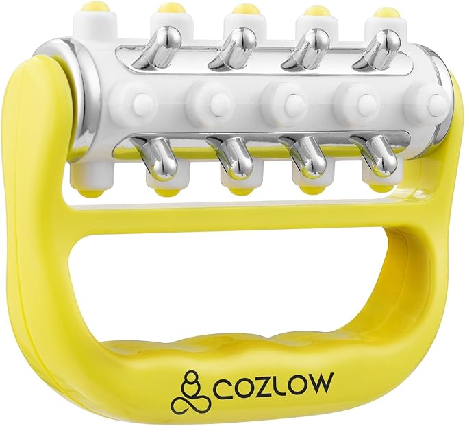 COZLOW - MyoRelease Lymphatic Drainage Massager - Yellow - Handheld Fascia by Cozlow