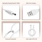 2 Pcs 5 FT Replacement Charger Cable - Image 3
