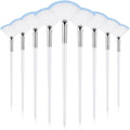 9 Pieces Facial Fan Mask Brushes, Soft Facial Applicator Brushes Tools by Maitys