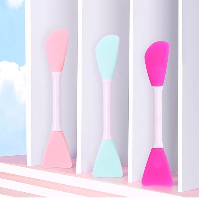 RamPula Silicone Face Mask Brush, Facial Mud Mask Applicator Brush Flexible - Image 8