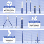 Manicure Set Professional Nail Clippers Pedicure Kit - Image 2