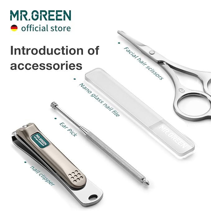 MR.GREEN Colorful Manicure Set Practical Pedicure Kits Nail Clippers Personal - Image 4