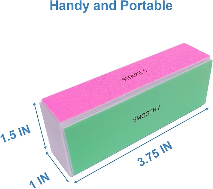4 Way Nail Buffer Block, Nail Shine Buffers Blocks Files - Image 7
