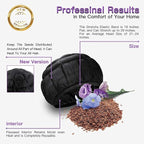 Deep Conditioning Heat Cap Cordless 100% Natural Cotton Flaxseed Seed Interior - Image 2