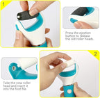 Electric Foot File Callus Remover Professional, 2-Speed Rechargeable Pedicure - Image 2