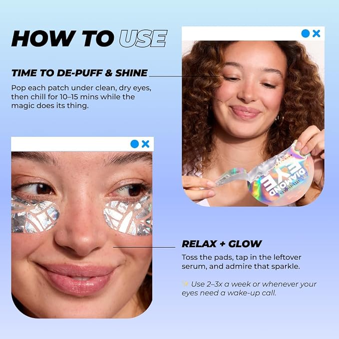 Vitamasques Diamond Eye Pads 3-Pack - Image 4
