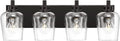 Bathroom Light Fixtures, 4-Light Modern Vanity Light by Metwet