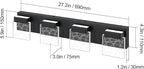 Aipsun Black Bathroom Light Fixtures Modern Vanity Lighting Fixtures LED Vanity - Image 6
