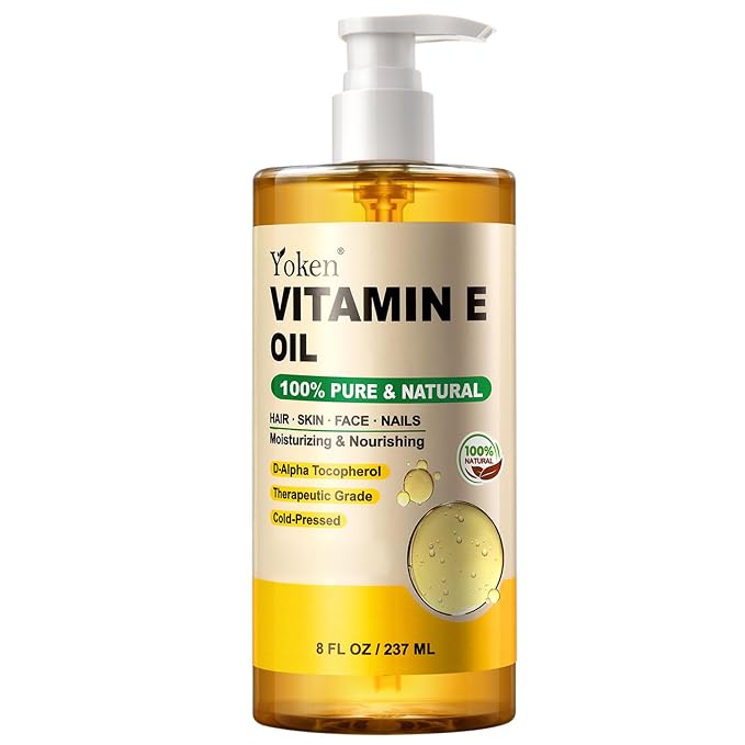 Yoken Vitamin E Oil 8 Oz Vitamin E oil by Yoken
