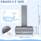 Pinkunn 2 Pcs Hot Tub Headrest Bathtub Headrest Pillow Waterproof Spa Head - Image 2