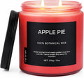 Apple Pie Home Scented Candles, 13oz Organic Soy Wax, 76-Hour Clean Burning by Fivefire