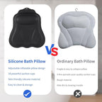 Goowin Bath Pillows for Tub, New Generation Skin-Friendly Silicone Bath Pillow - Image 5