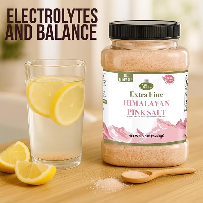 Good Tierra Himalayan Pink Salt in Jar - Image 10
