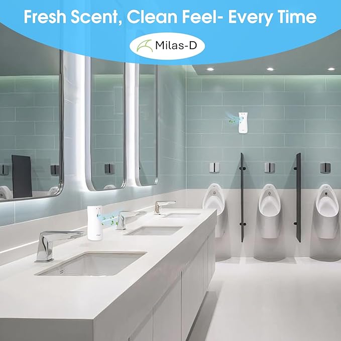 Automatic Air Freshener Spray Dispenser, Custom Timing, Wall Mounted or Free - Image 2