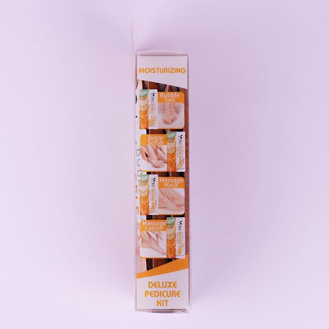 Pedicure Kit Foot Soak Set: Bubble Salt, Sugar Scrub, Massage Mask, Massage - Image 8