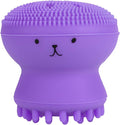 Facial Cleansing Brush Jellyfish Exfoliating Face Brush Handheld Massaging Cute by Tiiyee