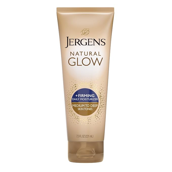 Jergens Natural Glow + Firming Daily Moisturizer Medium to Tan Skin Tones 7.5oz by Jergens