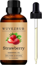 Strawberry Essential Oils, 30ML Pure and Natural Essential Oil by WUVEZRUB
