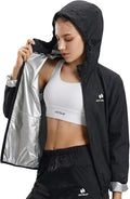 HOTSUIT Sauna Suit Women Machine Washable Sweat Sauna Jacket Pants Anti Rip by HOTSUIT