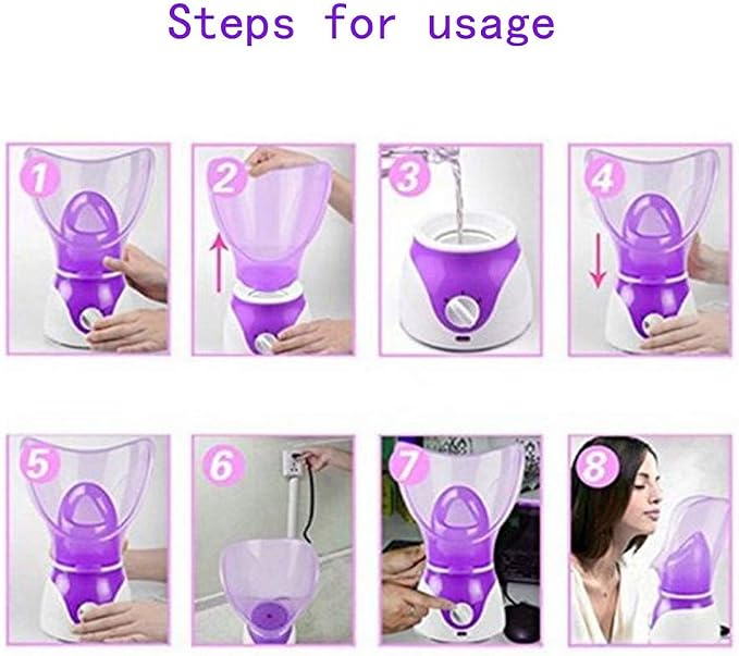Facial Steamer Hot Mist Face Steamer Home Sauna Face Humidifier - Image 5