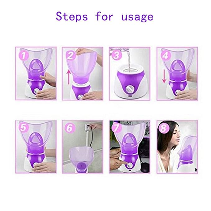 Facial Steamer Professional Steam Inhaler Facial Sauna Spa - Image 6