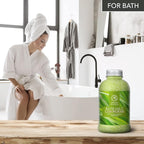 Bath Salts w/Natural Essential Lemongrass Oil 21.16 oz - Image 4