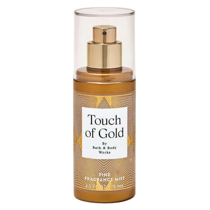 Bath and Body Works Touch of Gold Fine Fragrance Mist Travel Size Mini Purse by BathBodyWorks