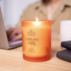 Pumpkin Spice Candle 9.7 oz: 55 Hrs Burn Time - Image 7