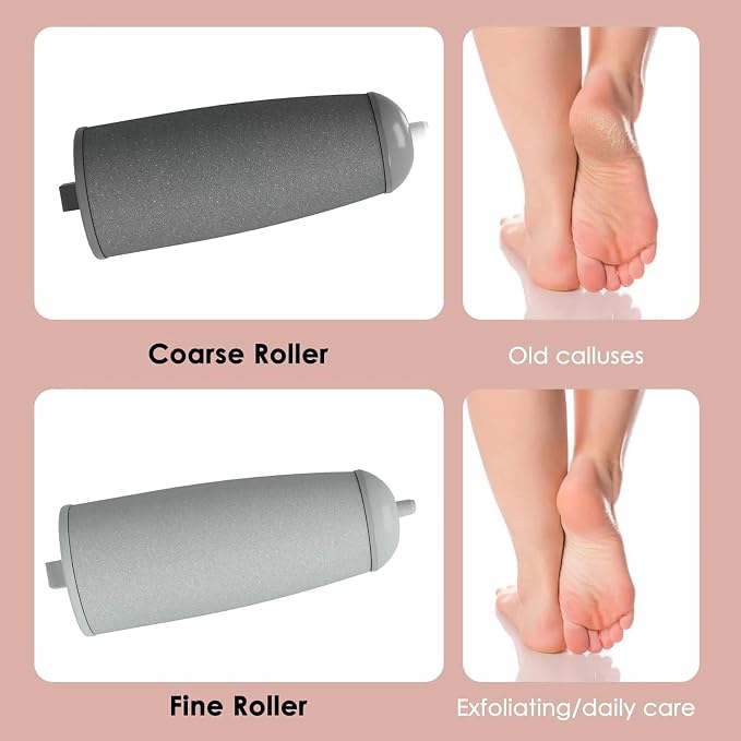 Callus Remover for Feet, ZABOUL Electric Foot Callus Remover Rechargeable - Image 8