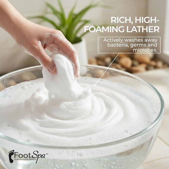 FOOT SPA - Foot Soak - Cleanses, and Refreshes - Made - 128 Oz Gallon - Bulk - Image 2