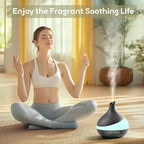HJTHJT 500ML Essential Oil Diffuser: Aroma Diffuser - Image 2