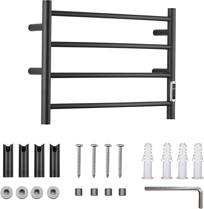 Heated Towel Racks for Bathroom, Wall Mounted Electric Towel Warmer Racks - Image 6